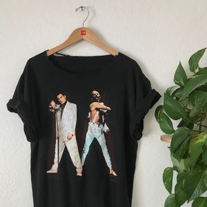 HAND DISTRESSED FREDDY MERCURY TEE